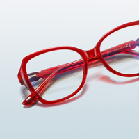 Lunettes Finewell 2316 Designer Grandes Montures Carrées Verres Transparents Vente en Gros Mode Femme Optique TR90 Anti-Lumière Bleue Fournisseur