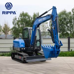 Gratis Verzending Rippa 5ton 6ton Graafmachine Epa Motor Kubota Crawler Grondverzetmachine Graafmachine Farm Digger Mini Graafmachines - Product Image 1