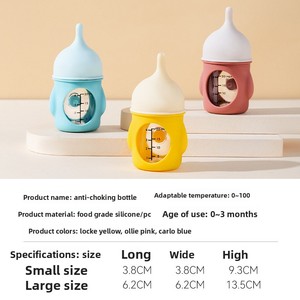 Biberón de Silicona con Escala Visible, Anti-Asfixia, para Cachorros y Gatitos Recién Nacidos, Biberón Profesional para la Lactancia de Mascotas - Product Image 4