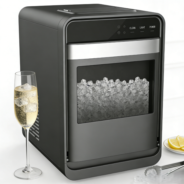 Bulk Sale 15KG Nugget Ice Maker Compact Portable Ice Machine for Small Household Spaces