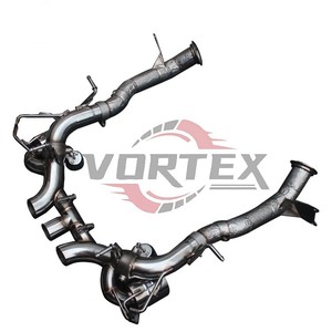 ท่อไอเสียวาล์วทรอนิกส์แบบป้องกันความร้อน Vortex Premium Stainless Steel สำหรับ Ferrari 458 Italia Spider 4.5L V8 Catback - Product Image 3