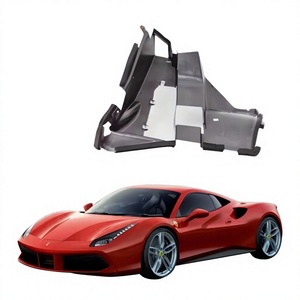 Couvre-radiateur en plastique de haute qualité adapté à la Ferrari F488 2015-2019, supérieur droit, 86730000 86730100 - Product Image 6