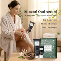 Set de Crema Corporal y Crema de Manos con Fragancia OEM, Notas Florales y Frutales, Fórmula Hidratante Estilo Perfume, Kit de Cuidado de la Piel Perfumado de 2 Piezas