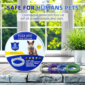 <span class=keywords><strong>Collier</strong></span> <span class=keywords><strong>anti</strong></span>-<span class=keywords><strong>puces</strong></span> et <span class=keywords><strong>anti</strong></span>-tiques pour chiens et chats, 8 mois, en caoutchouc, <span class=keywords><strong>anti</strong></span>-<span class=keywords><strong>puces</strong></span> et <span class=keywords><strong>anti</strong></span>-tiques, respectueux de l'environnement, pour animaux de compagnie, intérieur et extérieur - Product Image 4