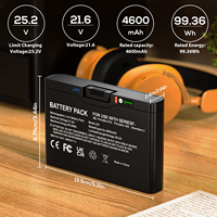 Kit de 2 Baterías de Repuesto para Altavoz Portátil PartyBox 520/720 FG2CELL21700 con Indicadores de Carga Inteligente Integrados