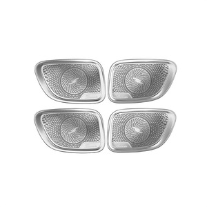 Grille de protection en métal pour haut-parleur Burmester, pour Mercedes-Benz GLC260L GLC300L 2023-2024, modification intérieure - Product Image 1