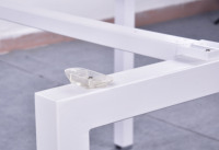 Vente en gros d'usine de meubles de bureau en métal jambes carrées jambes de banc en acier en forme de U pour bureau