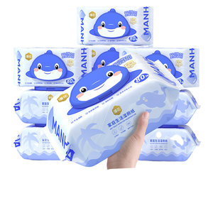Vente en gros de papier hygiénique non tissé de marque pour la maison, grand paquet de 80 feuilles, modèle spécial d'essuyage des fesses - Product Image 2