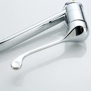 Kitchen Chrome Faucet Hot And Cold Water Mixer Flexible Water Taps And Faucets Manufactures
