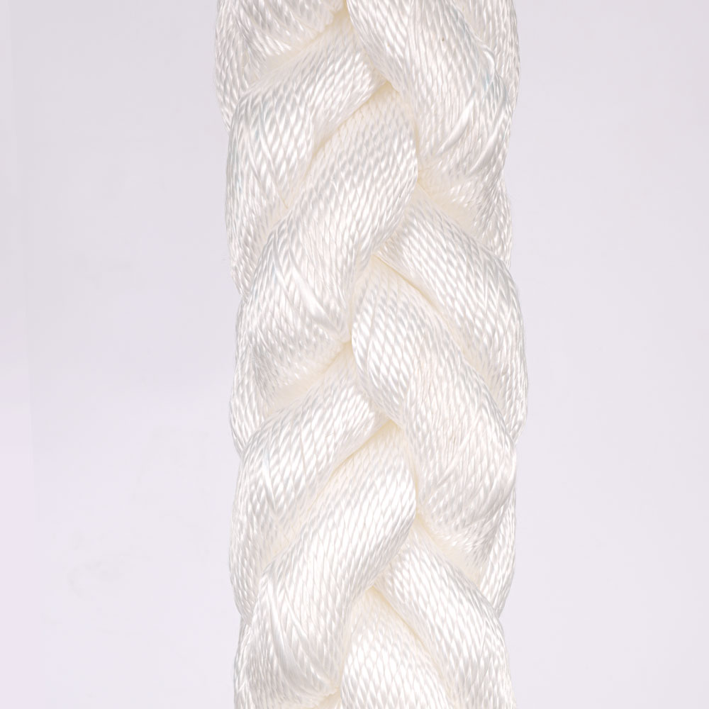 Monofilament 8 Strand Polypropylene PP Mooring Ropes With Eye Splices