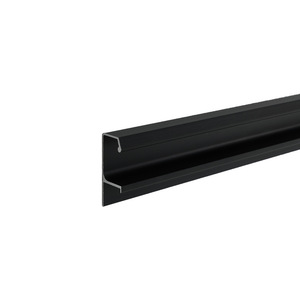 G Type Slotless Aluminum Alloy Cabinet <b>Door</b> Handle Minimalist Design Easy Installation Furniture Hardware Accessory - Product Image 3
