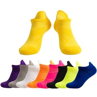 Chaussettes de sport basses respirantes personnalisées avec logo pour la gym et la course à pied, vente en gros d'usine OEM ODM