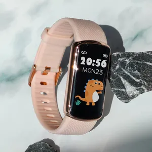 2022 Populaire Verkoop D4 Kleurrijke Keuzes Oem Bands Hartslag Bloeddruk Calorie Step Teller Fitness Mode Smartwatch