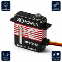 XQ-Power XQ-S2230D 48g Servo numérique étanche à couple élevé, sans noyau, engrenages en acier, profil étroit, 0.09s rapide, pour hélicoptère RC et avion à voilure fixe