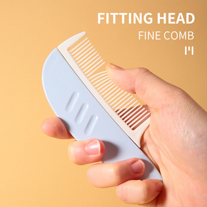 LMLTOP High Quality <strong>Mini</strong> <strong>Hair</strong> <strong>Straightener</strong> Comb for Women Hot Sale Beauty Tool with Custom Logo Plastic Handle for Travel-SY1071 - Product Image 4