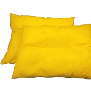 100% PP Yellow Chemical Absorbent Pillow