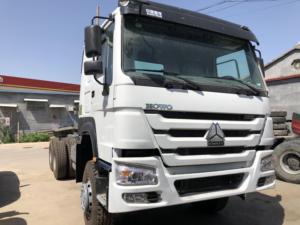 รถบรรทุกหัวลากมือสอง Sinotruk Euro2 ดีเซล 6x4 พวงมาลัยซ้าย HOWO 10 ล้อ รับน้ำหนัก 21-30 ตัน 371 แรงม้า กล้องมองหลัง 360 องศา - Product Image 2