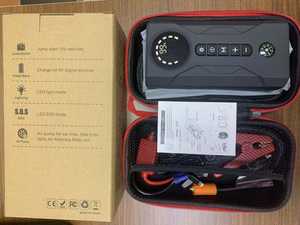 2000A moto camion énergie Cube puissance <span class=keywords><strong>Booster</strong></span> d'urgence Powerbank voiture Jamper batterie <span class=keywords><strong>chargeur</strong></span> saut démarreur avec compresseur d'air - Product Image 4