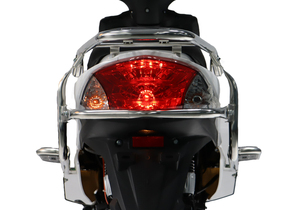 Motocicleta de carreras eléctrica de alta potencia de 1200W, largo alcance, 72V, 32Ah, scooter eléctrico rápido de 10 pulgadas para adultos con litio usado - Product Image 6