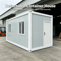 Maison conteneur modulaire préfabriquée en panneaux sandwich, design industriel, écologique, 10/20/40 pieds, prix compétitif