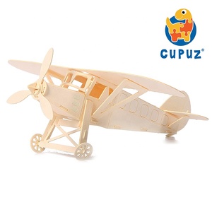 CUPUZ DIY 3D Potez 33 Puzzle <span class=keywords><strong>en</strong></span> <span class=keywords><strong>papier</strong></span>, modèle d'<span class=keywords><strong>avion</strong></span> <span class=keywords><strong>de</strong></span> <span class=keywords><strong>chasse</strong></span> français vintage, kit <span class=keywords><strong>de</strong></span> construction, jouet éducatif pour enfants et adultes, cadeau d'aviation - Product Image 2