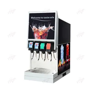 Cold Cola Juice Soda 3 Drinks Commercial Automatic Beverage Vending Machine For Restaurant Bar