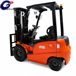 Montacargas Eléctrico de 2.5T <span class=keywords><strong>en</strong></span> Oferta: 80V/280Ah Li-Ion, Mástil Triple de 4.8m, <span class=keywords><strong>Curtis</strong></span>, LED, Llantas Sólidas. - Product Image 1