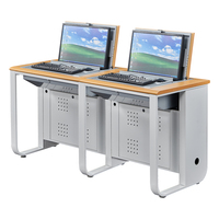 Vente d'Usine Bureau d'Ordinateur Étudiant Design Moderne pour Salle de Classe, Laboratoire Informatique Scolaire et Salle de Formation IT