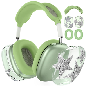 Funda para auriculares Ins Style New Shining Diamond Star adecuada para <span class=keywords><strong>Airpods</strong></span> <span class=keywords><strong>Max</strong></span>, funda para auriculares de TPU de tres piezas en varios colores - Product Image 5