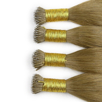 Ekstensi Rambut Manusia Remy Eropa Micro Nano Ring Tanpa Rontok, Harga Pabrik Grosir Murah, Double Drawn Victory