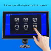 Monitor DVR para Vehículos de 10.1 Pulgadas, 6 Canales de Entrada, Calidad de Imagen HD, Pantalla para Camiones y Autobuses, Fácil de Instalar