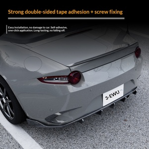 Alerón Trasero con Patrón de Fibra de Carbono para <span class=keywords><strong>Mazda</strong></span> <span class=keywords><strong>MX</strong></span>-5 Miata ND <span class=keywords><strong>2016</strong></span>+, Kit de Carrocería - Product Image 4