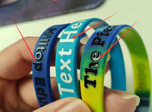 Fashion Style Logo Printed France Flag Summer Children Silicone <b>Adjustable</b> <b>Bracelet</b> Promotional Sports Tradeshow Giveaways - Product Image 5