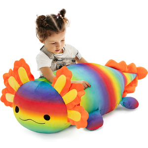 Mostest Popular Squishy Axolotl <span class=keywords><strong>Salamandre</strong></span> <span class=keywords><strong>Mexicaine</strong></span> Peluche Oreiller Jouet Intérieur Chaud Confortable Décoration Émotionnelle Substance - Product Image 1