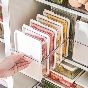 Recipientes Herméticos para Almacenamiento de Alimentos, Libres de BPA, Apilables, con Drenaje, Multitamaño, Aptos para Congelador, Cajas para Mantener Frescos los Alimentos en el Refrigerador - Product Image 2