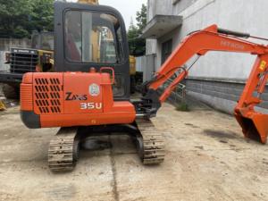 รถขุดตีนตะขาบไฮดรอลิกดั้งเดิมใช้ Zx70 Zx35u Zx80 Zx30u จากญี่ปุ่น Zx75 3ton Zx60 - Product Image 6