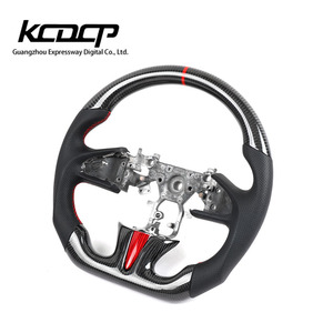 Volant personnalisé en fibre de carbone véritable et PU pour <span class=keywords><strong>Infiniti</strong></span> Q30 Q50 QX50 Q60 QX60 - Product Image 2