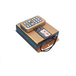 Unité principale d'alarme de voiture X5 avec klaxon, télécommande sans fil 12V 24V, mégaphone universel haute puissance - Product Image 2