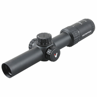 Lunette de tir VictOptics S6 1-6x24 LPVO, tube en aluminium de 30 mm, longue distance oculaire, éclairage rouge et vert à 5 niveaux pour usage tactique