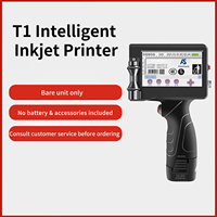 Aisomark Tragbarer Handheld-Tintenstrahldrucker 12,7 mm Höhe USB-Ladefunktion Flexibler Eier-Datumscode Seriennummer Lederdrucker