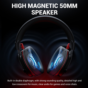 Casque d'écoute de jeu filaire ou sans fil E900 PRO Qualité sonore HI-FI pour PS4 /xbox avec commande vocale Son filaire et surround - Product Image 5