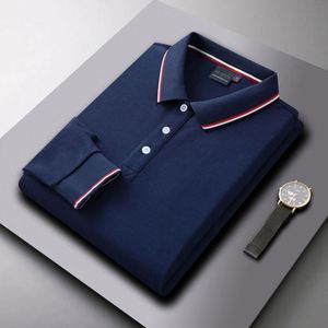 Design Long-sleeves Cotton Sublimated Designer Polo Shirt Private Label Mens Luxury Oversize Comfortable Top Selling - Product Image 4