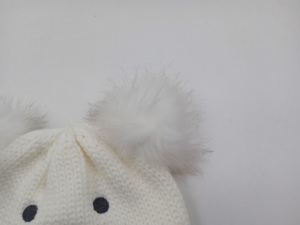 100% acrylique hiver <span class=keywords><strong>tricot</strong></span> Animal <span class=keywords><strong>bonnet</strong></span> chapeau Logo personnalisé accessoire de haute qualité pour voyage <span class=keywords><strong>bonnet</strong></span> chapeau w <span class=keywords><strong>pompon</strong></span> - Product Image 3
