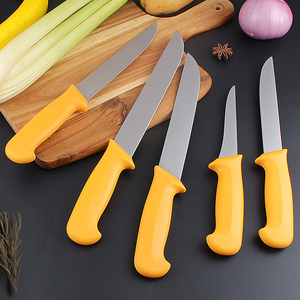 5 pezzi di buona qualità in acciaio inox <span class=keywords><strong>coltelli</strong></span> da <span class=keywords><strong>macellaio</strong></span> di pesce disossamento filetto di carne affettatrice cucina <span class=keywords><strong>set</strong></span> di <span class=keywords><strong>coltelli</strong></span> da macello - Product Image 4
