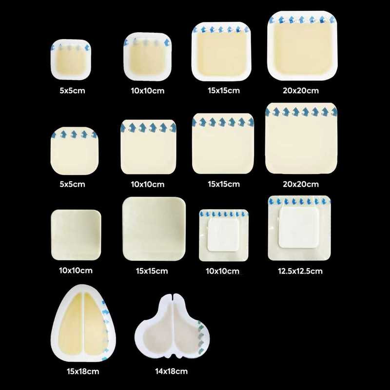 Ultra Thin Hydrocolloid Wound Dressing Without