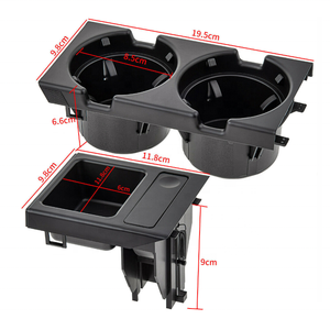 Portavasos y Monedero para Consola Central Delantera de Coche 51168217953 para <span class=keywords><strong>BMW</strong></span> E46 Serie 3 318 320 325 <span class=keywords><strong>330</strong></span> - Product Image 2