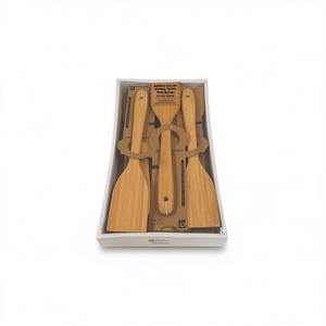 Bamboo Cocima Shovel Cooking Tool Set 3 Piece Wooden Spatula Kitchen Utensils - Product Image 1