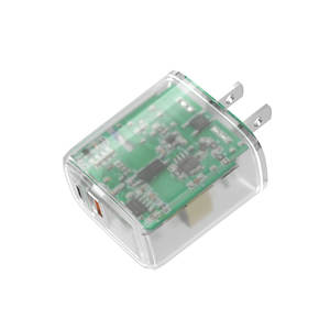 Bon Bon-T01 2026 Meilleure Vente En Gros OEM Chargeur Mural Portable Transparent PD 3.0 20W Type-C + USB QC3.0 avec Protection OTP/OVP - Product Image 6