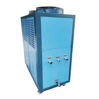 Refroidisseur d'eau industriel refroidi par air au glycol de 2 tonnes avec R22 R134a R407c & R410a doté d'un nouveau moteur de pompe et compresseur