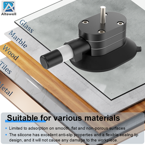 Ventosa Manual Reforzada con Base, 70x95mm, Capacidad de Carga de 15-20KG, Grado Industrial, para Cámara, Portaequipajes, Esquís, Mochila - Product Image 1